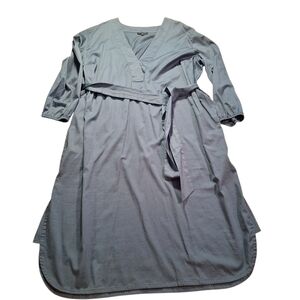 FLASH SALE! Universal Standard Sardinia Fine Cotton Dress in Teal Size L/22-24